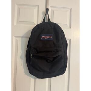 Jansport Classic Black Canvas Backpack